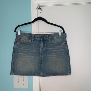 jean skirt